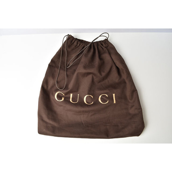 GUCCI Tote Bag Canvas Brown - Picture 12 of 12